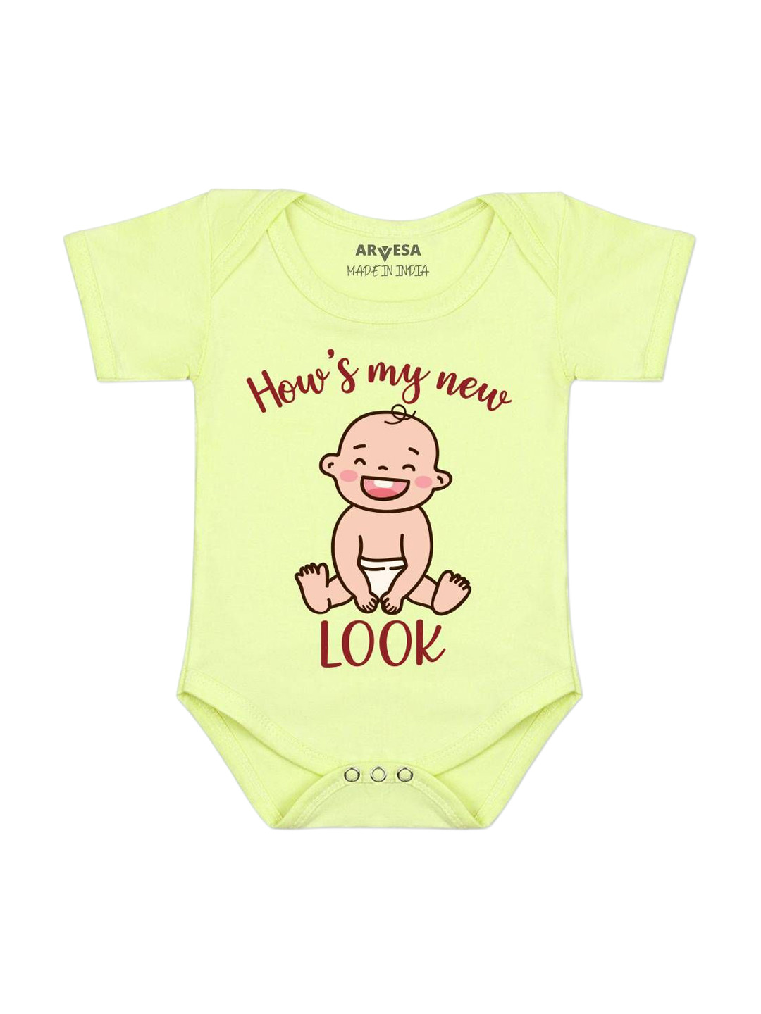 Arvesa How's My New Look Printed Bodysuit