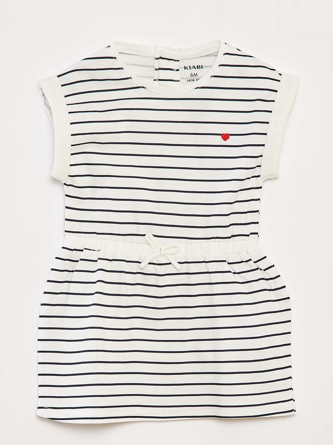 KIABI Girls Striped Bodycon Dress