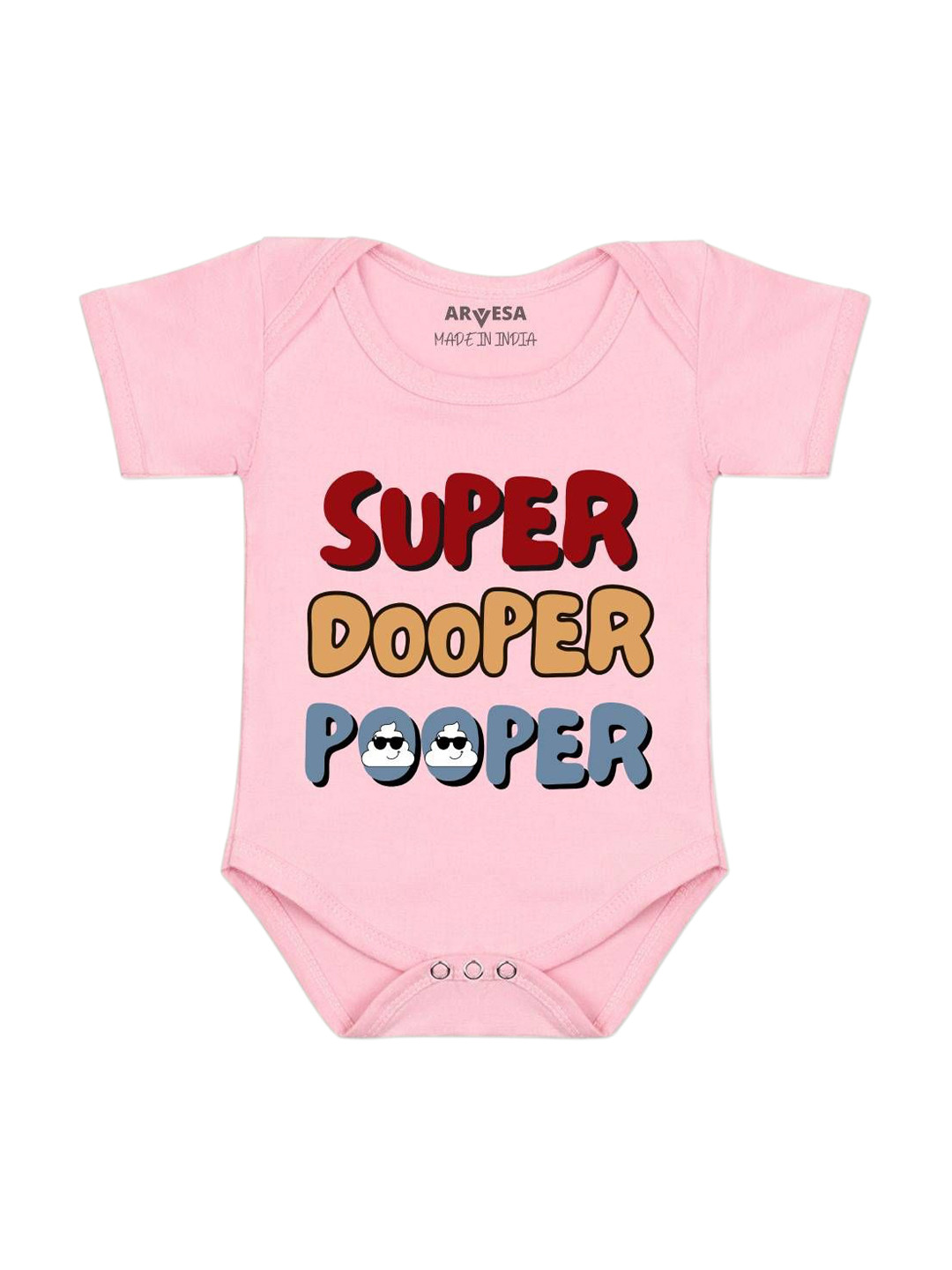 Arvesa Super Dooper Pooper Printed Bodysuit