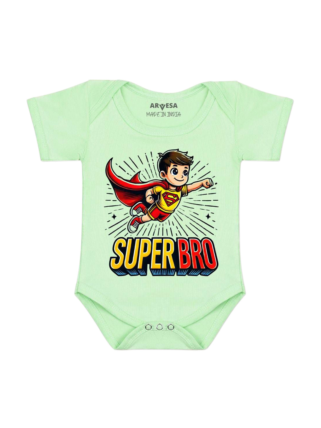 Arvesa Super Bro Printed Bodysuit