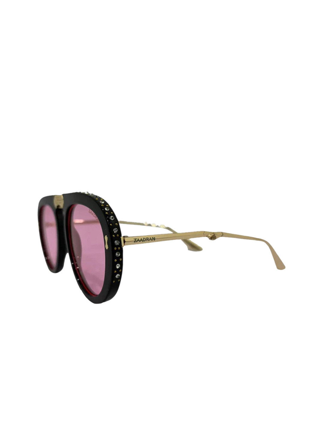 ZAADRAN Unisex Golden Flamingo Foldable Aviator Sunglass