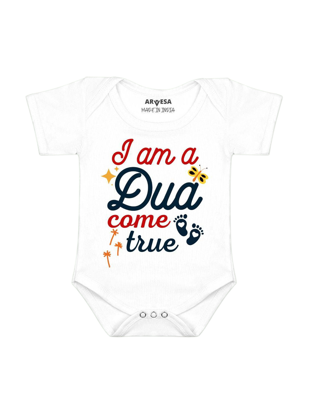 Arvesa I am Dua Come True Printed Bodysuit