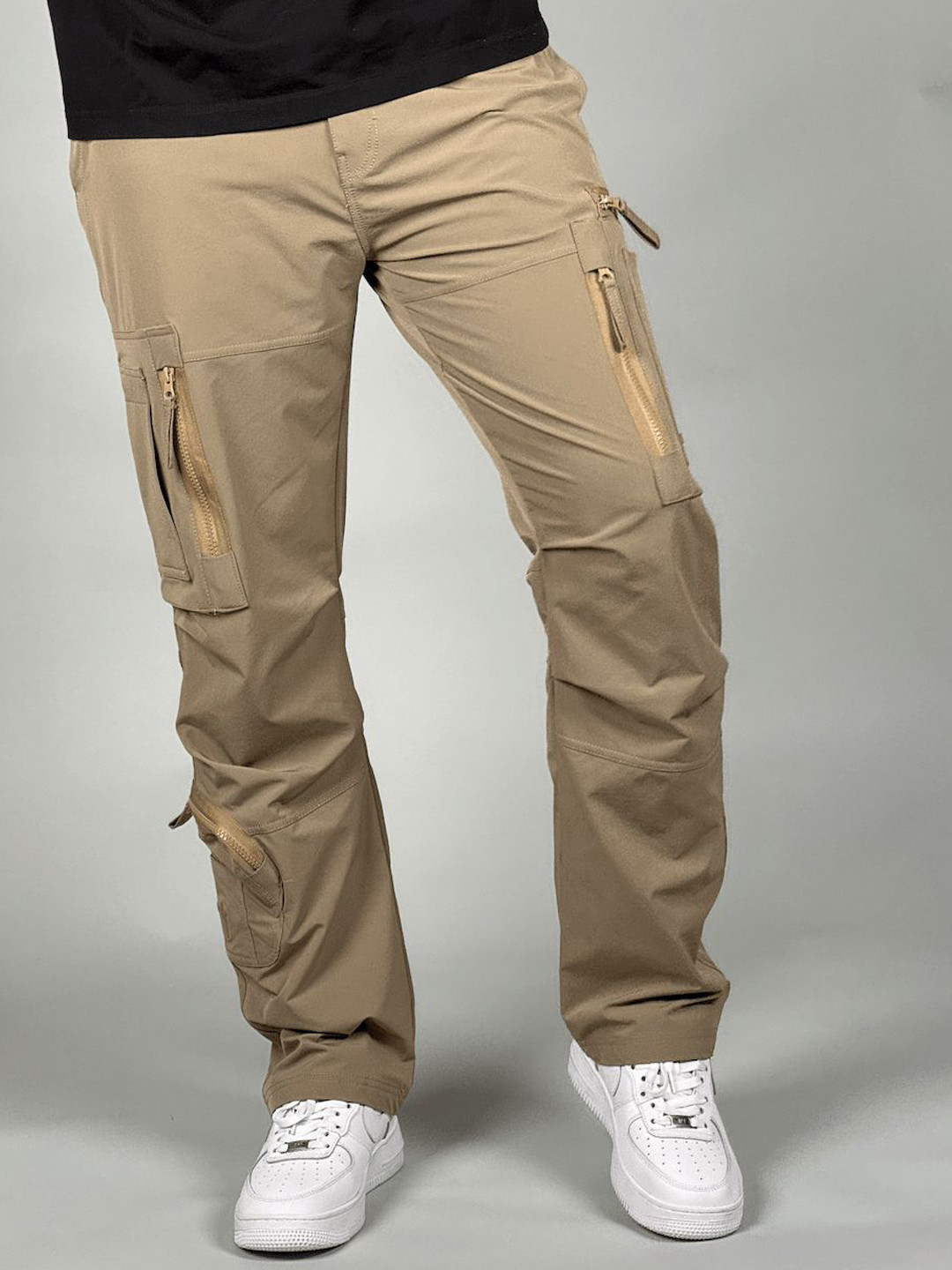 TIFTON Men Regular Fit Cargos Trouser