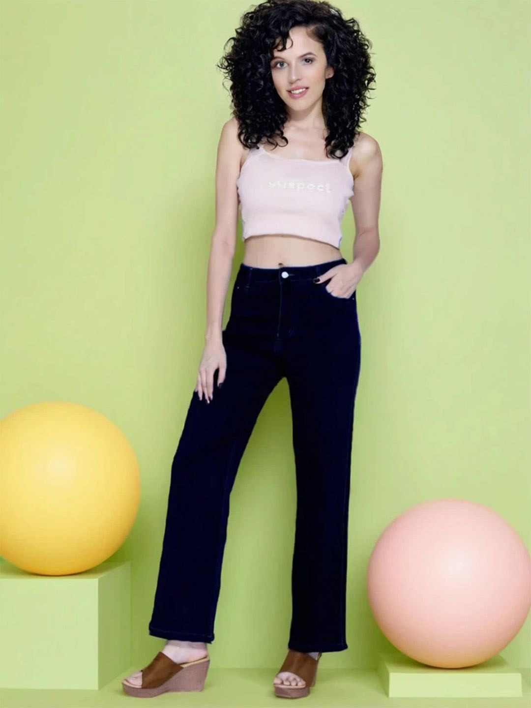 DressBerry Women Rodeo Bootcut High-Rise Stretchable Jeans