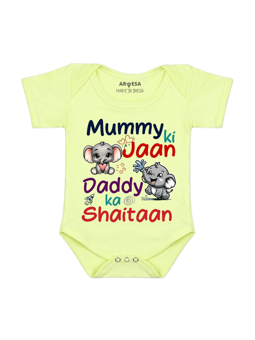 Arvesa Mummy Ki Jaan Printed Bodysuit