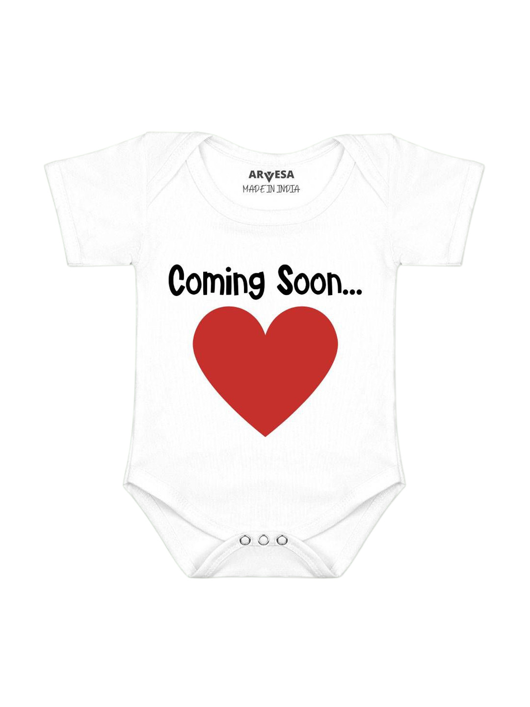 Arvesa Coming Soon Printed Bodysuit