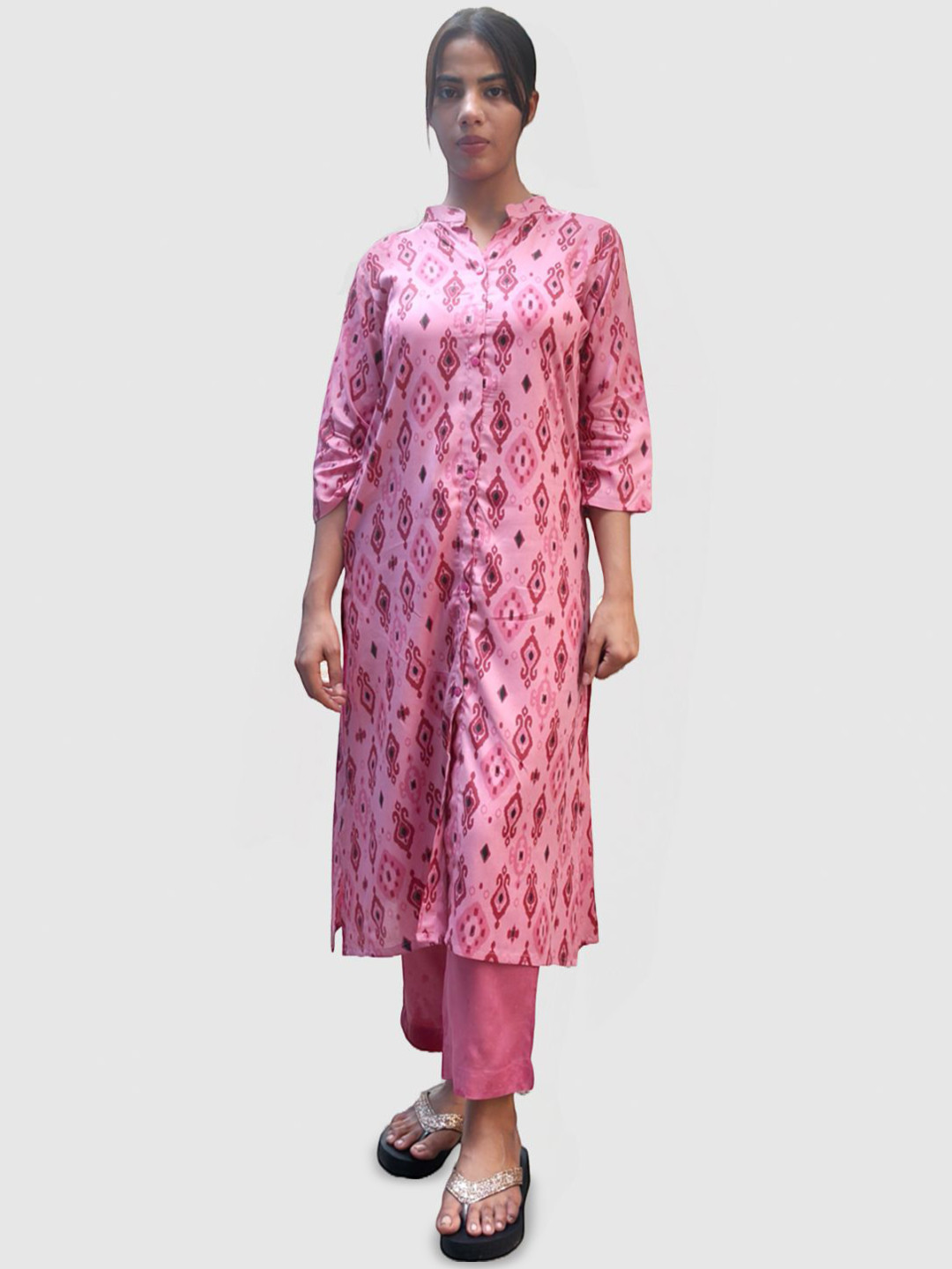Artisan Glory Women Ethnic Motifs Printed Regular Kurta with Trousers