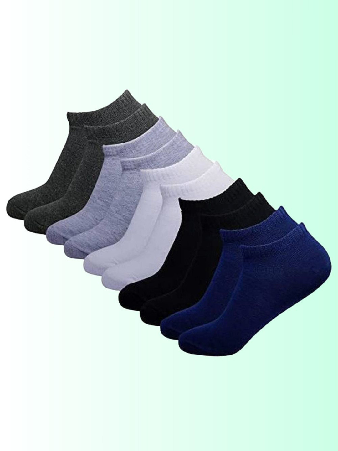 MJE Men Pack Of 5 Ankle Length Socks