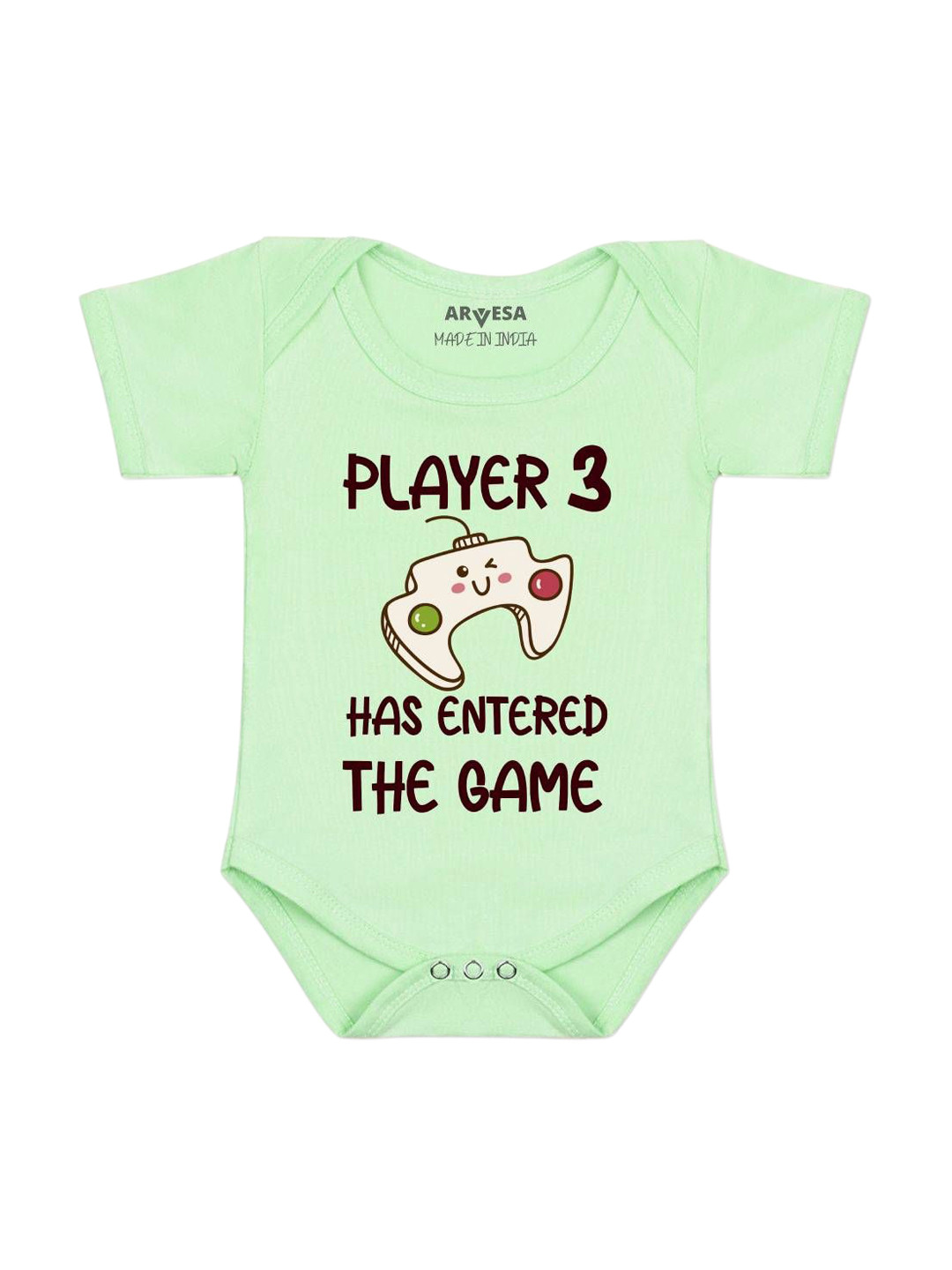 Arvesa Player 3 Entered The Game Printed Bodysuit