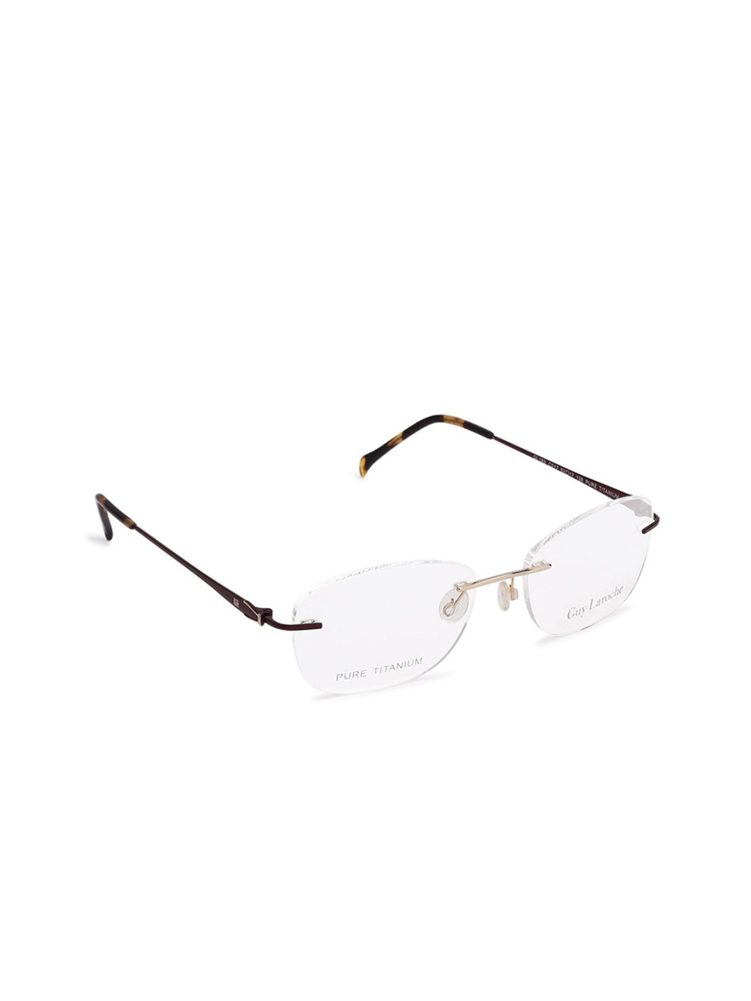 Guy Laroche Women Rimless Cateye Frames