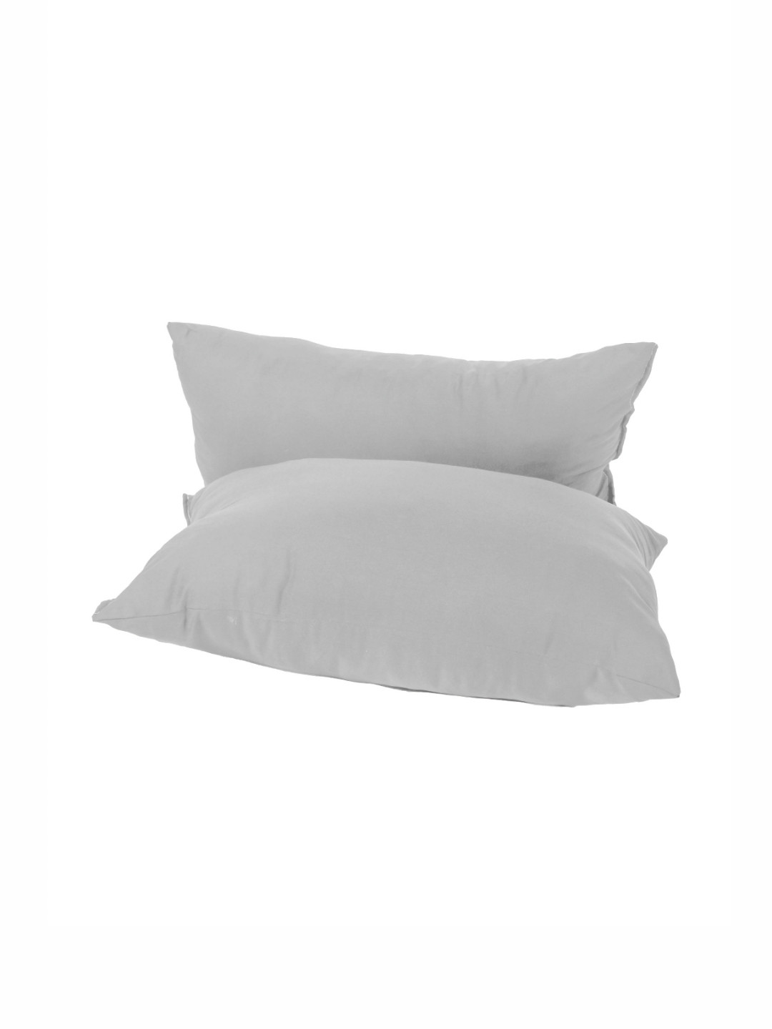 Siroki Bond Soft Fluffy White Solid Polyester Breathable Set of 2 Medium Fibre Sleep Pillow-40.6 x 60.9 cm