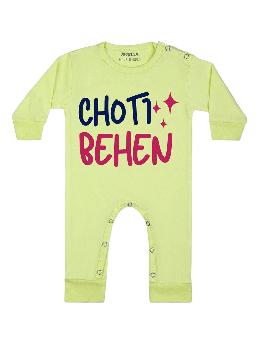 Arvesa Choti Behen Printed Bodysuit