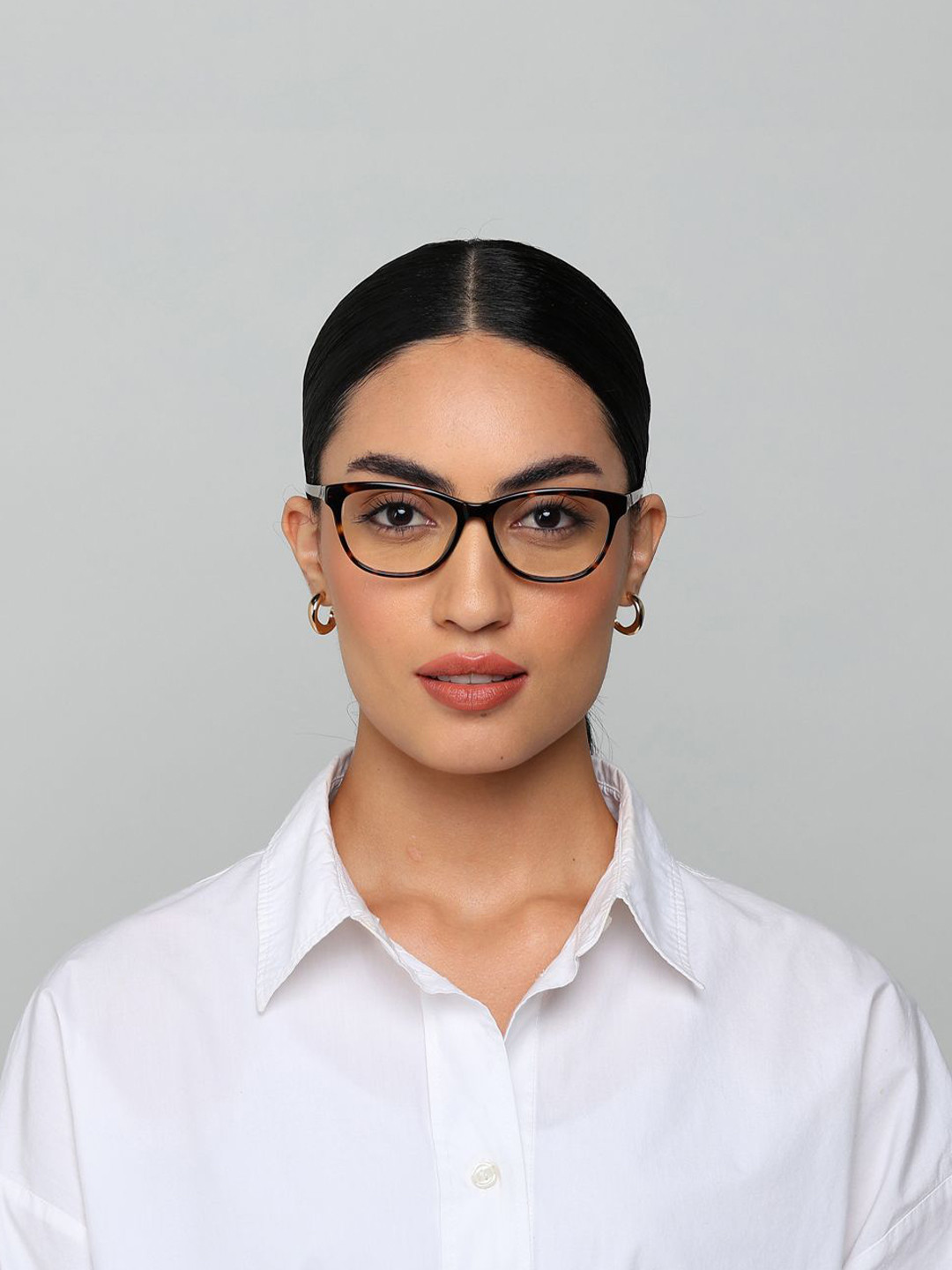 Guy Laroche Women Abstract Printed Full Rim Square Frames