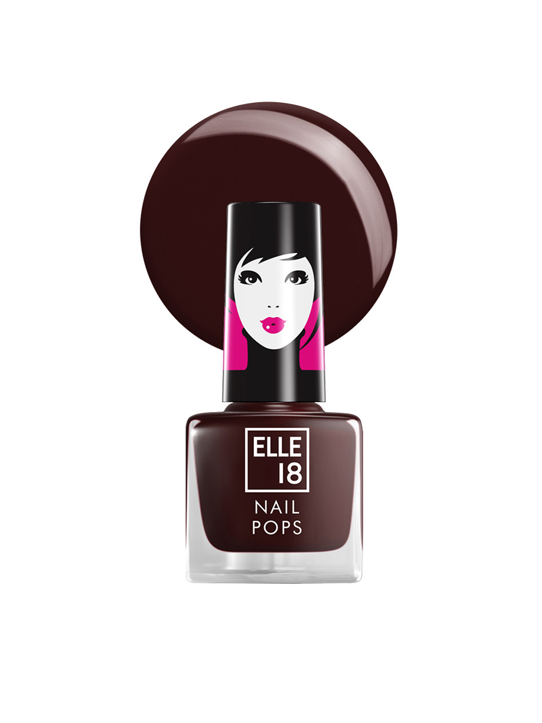 ELLE 18  Nail Pops Long Lasting Nail Polish Quick Dry Formula For Glossy Finish 5ml - 191