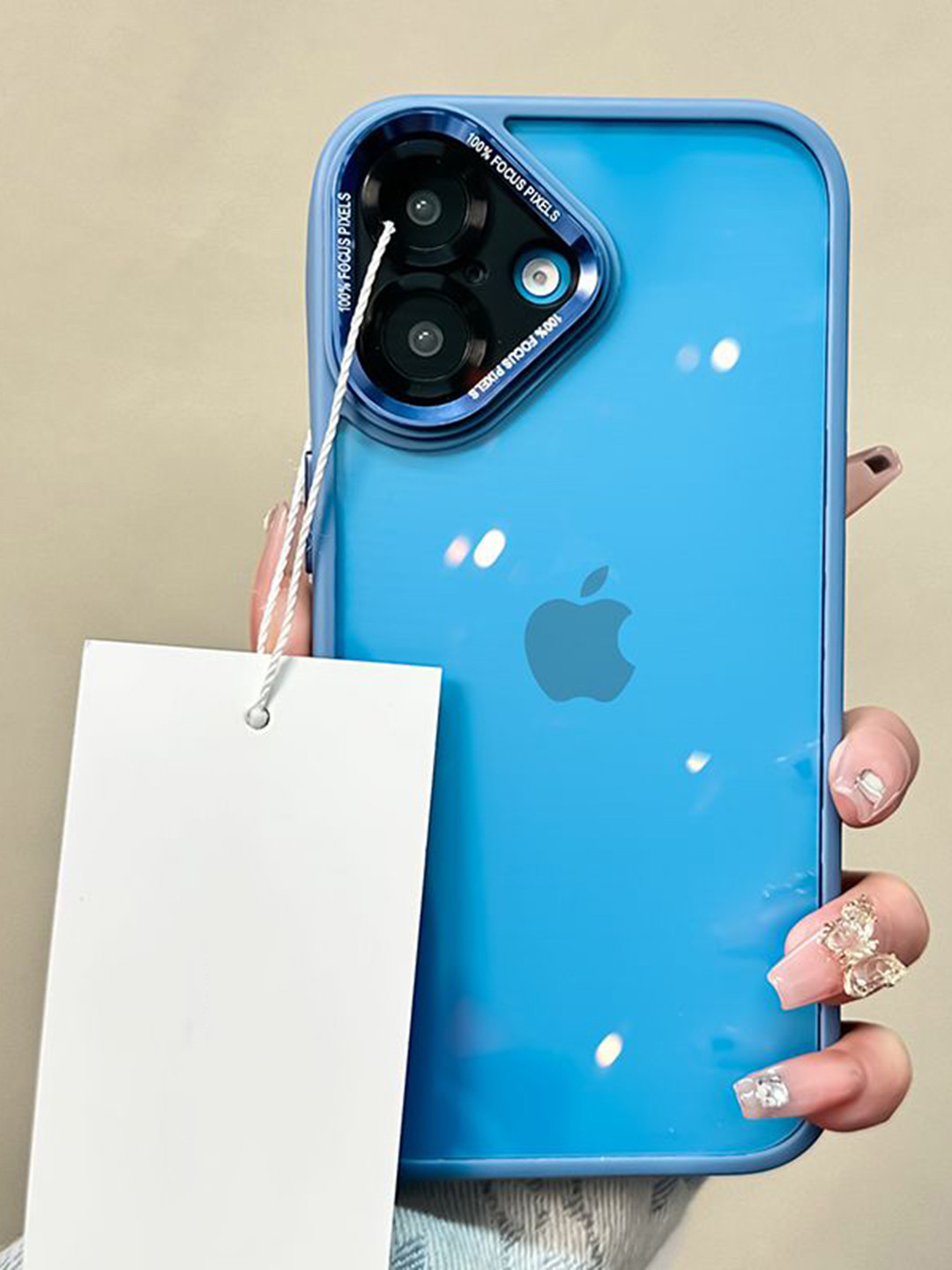 Luxury Kase Solid Shockproof Slim Fit Design iPhone 16 Plus Back Case Mobile Accessories