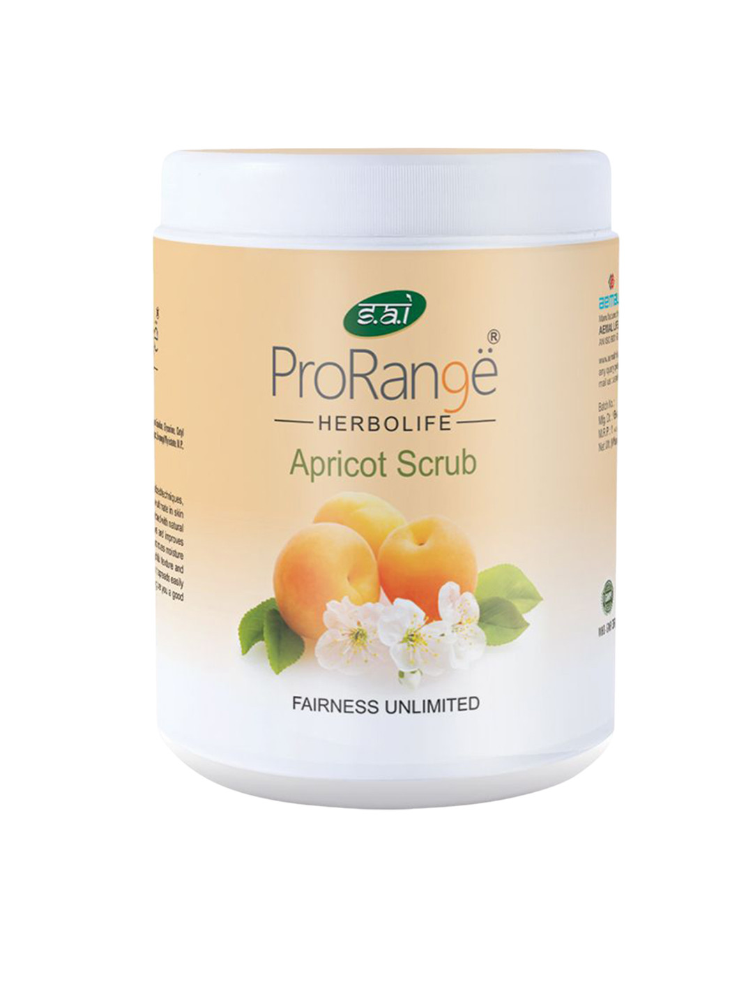 SAI PRORANGE Apricot  Scrub With Shea Butter - 900 ml