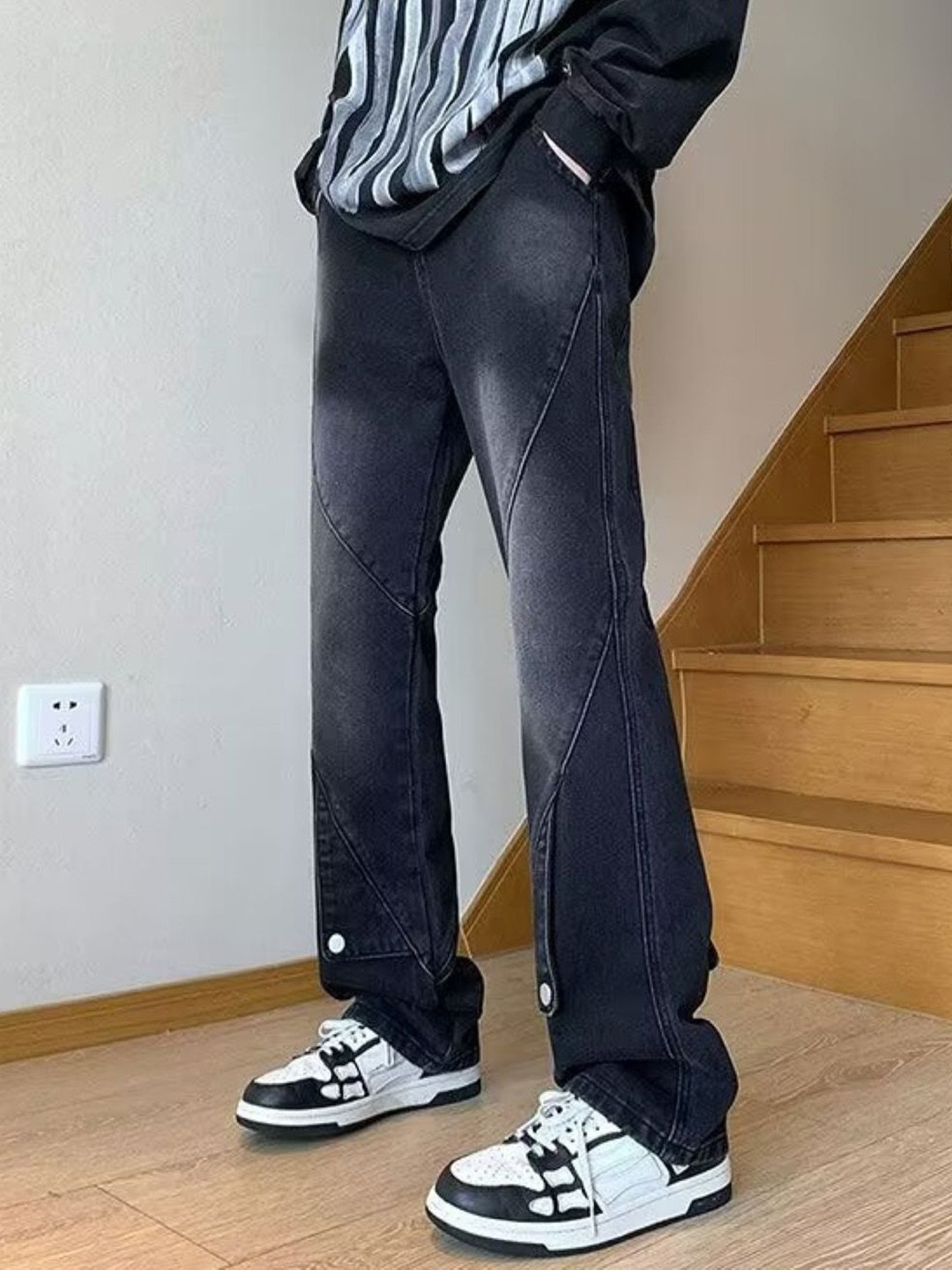 KPOP Men Urban Loose Fit Korean Pants