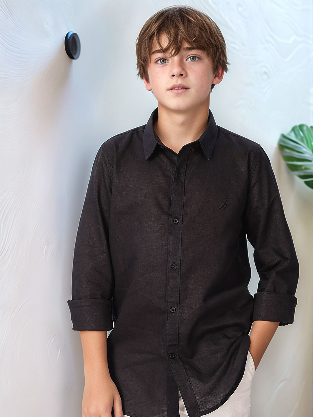 Nautica Boys ComfyCotton Premium Fit Casual Shirt