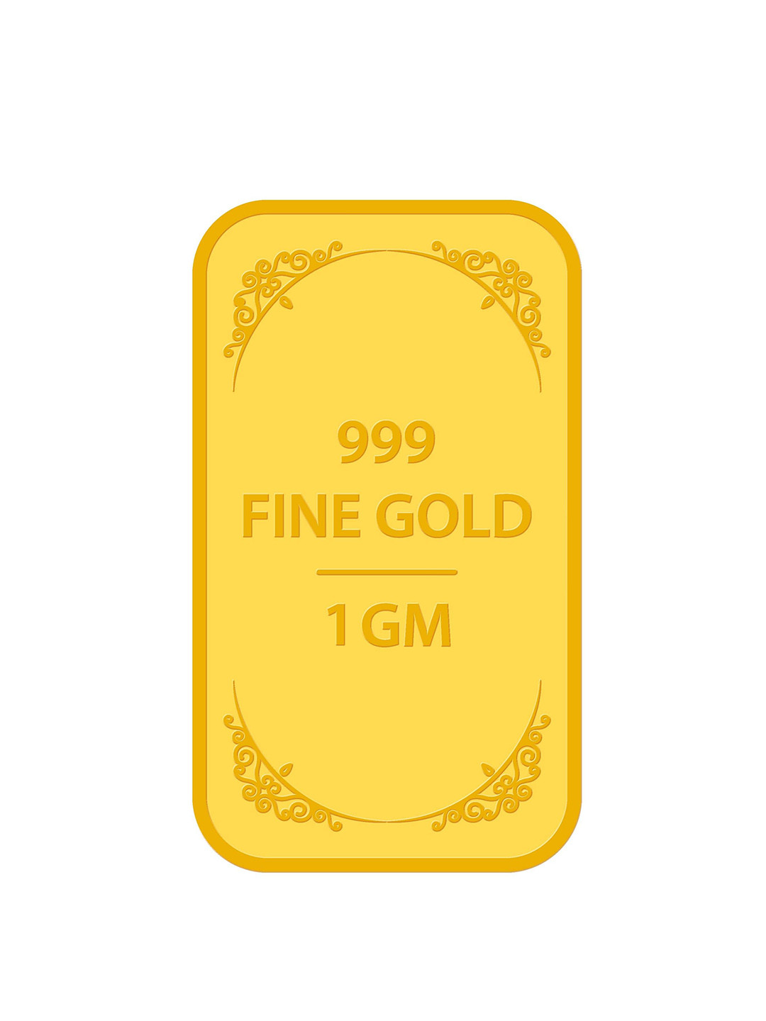 Muthoot Pappachan 24Kt Gold 999 Gold Bar 1 GM