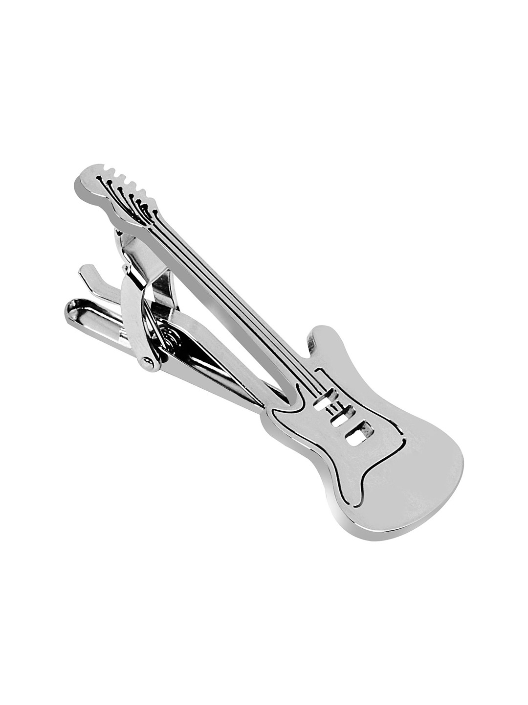 Curren Men Guitar Shaped Statement Tie Pin