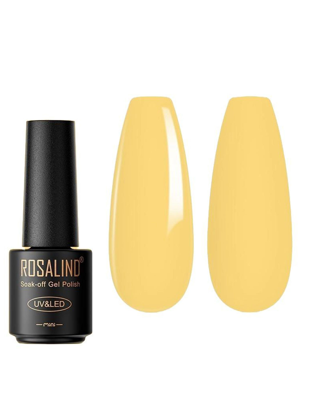 ROSALIND Soak-Off UV & LED Long-Wearing Gel Nail Polish - 7 ml - C064 Yellow