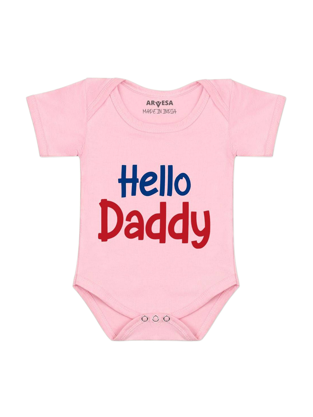 Arvesa Hello Daddy Printed Bodysuit