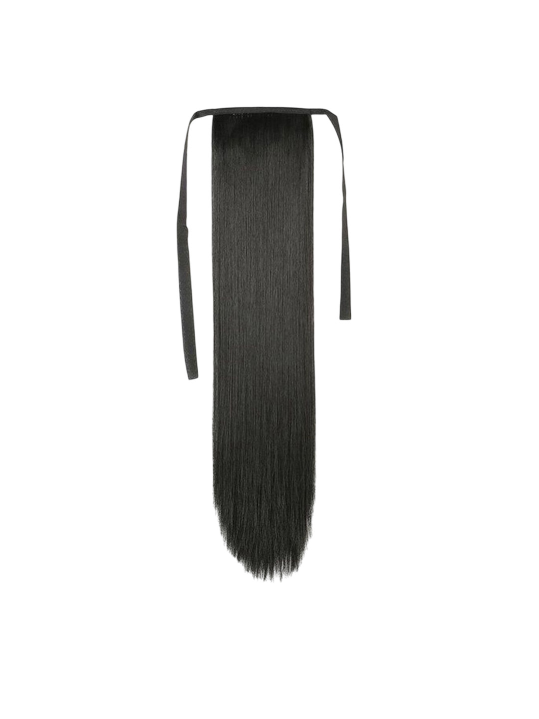 VIEWS Tape-In Straight Ponytail Hair Extension - Black - 21.6 Inch