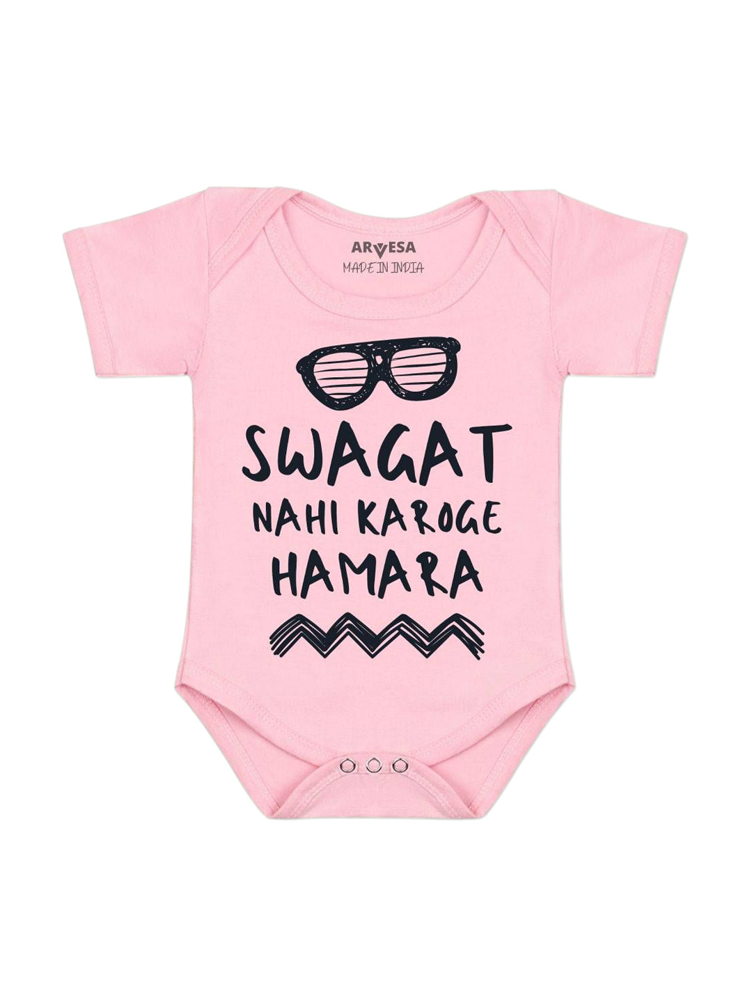 Arvesa Swagat Nahi Karoge Hamara Printed Bodysuit