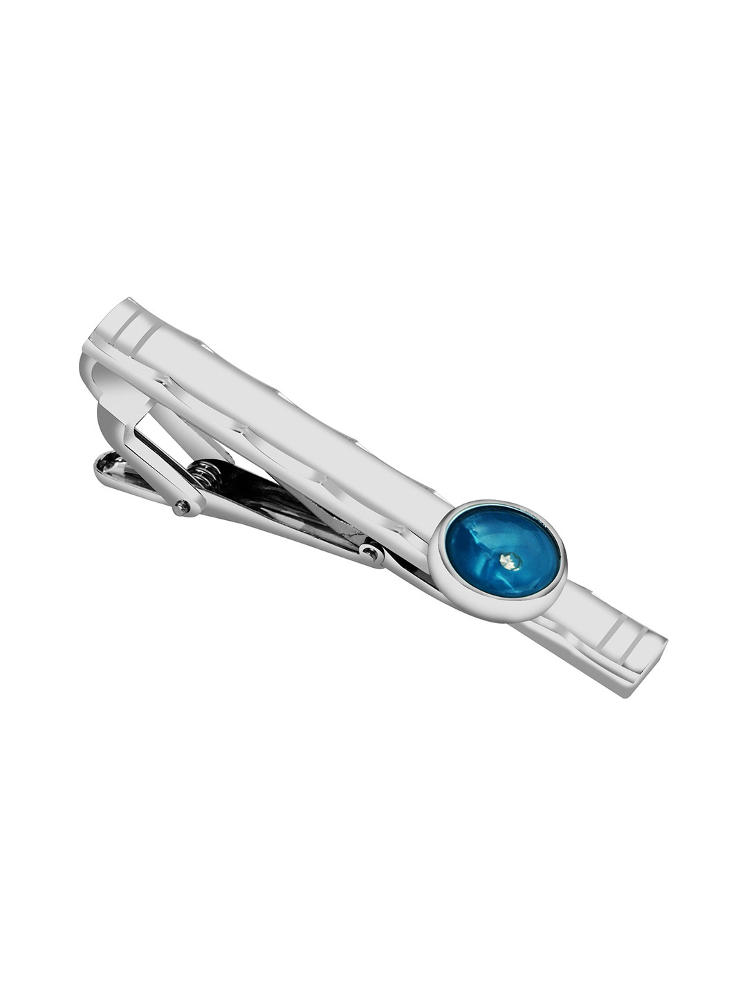 Curren Men Real Stones Studded Statement Tie Pin