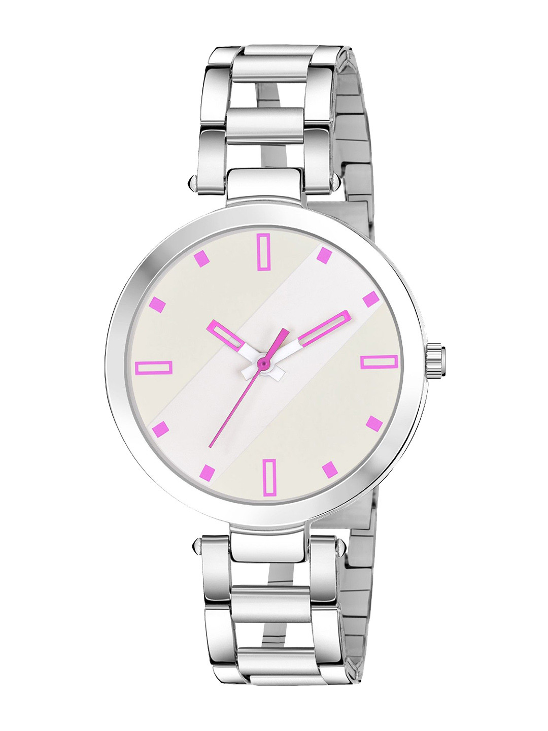 DOUBLERUN Women Dial & Bracelet Style Straps Analogue Multi Function Watch H05NMT-238