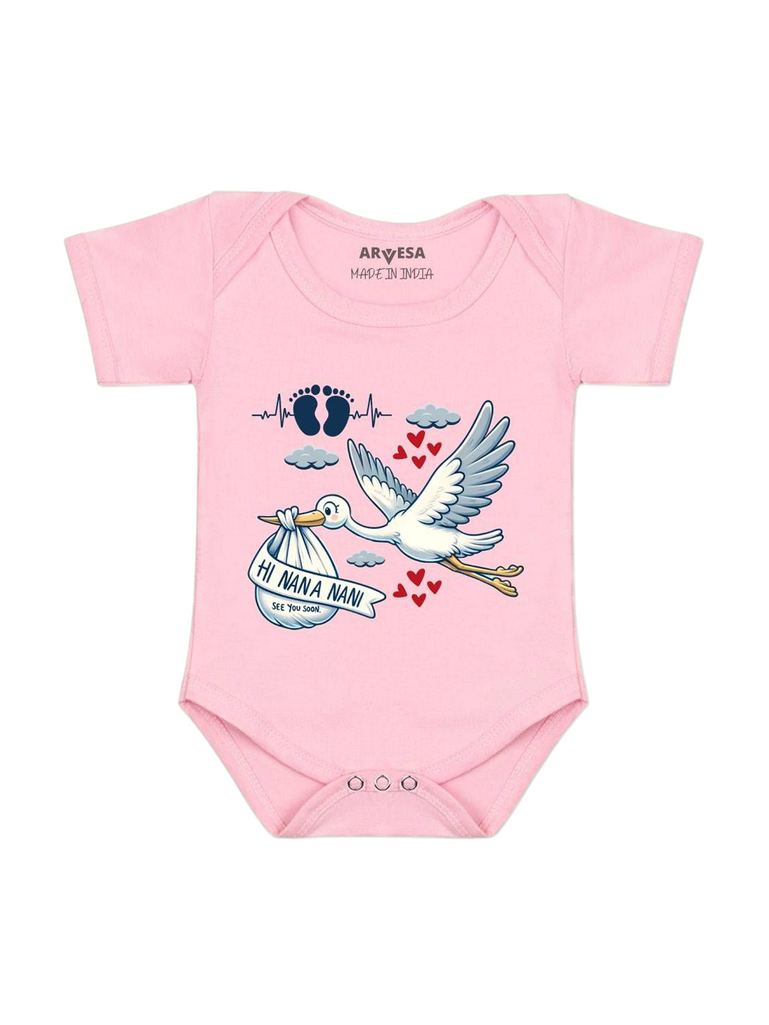 Arvesa I Nana Nani See You Soon  Printed Bodysuit