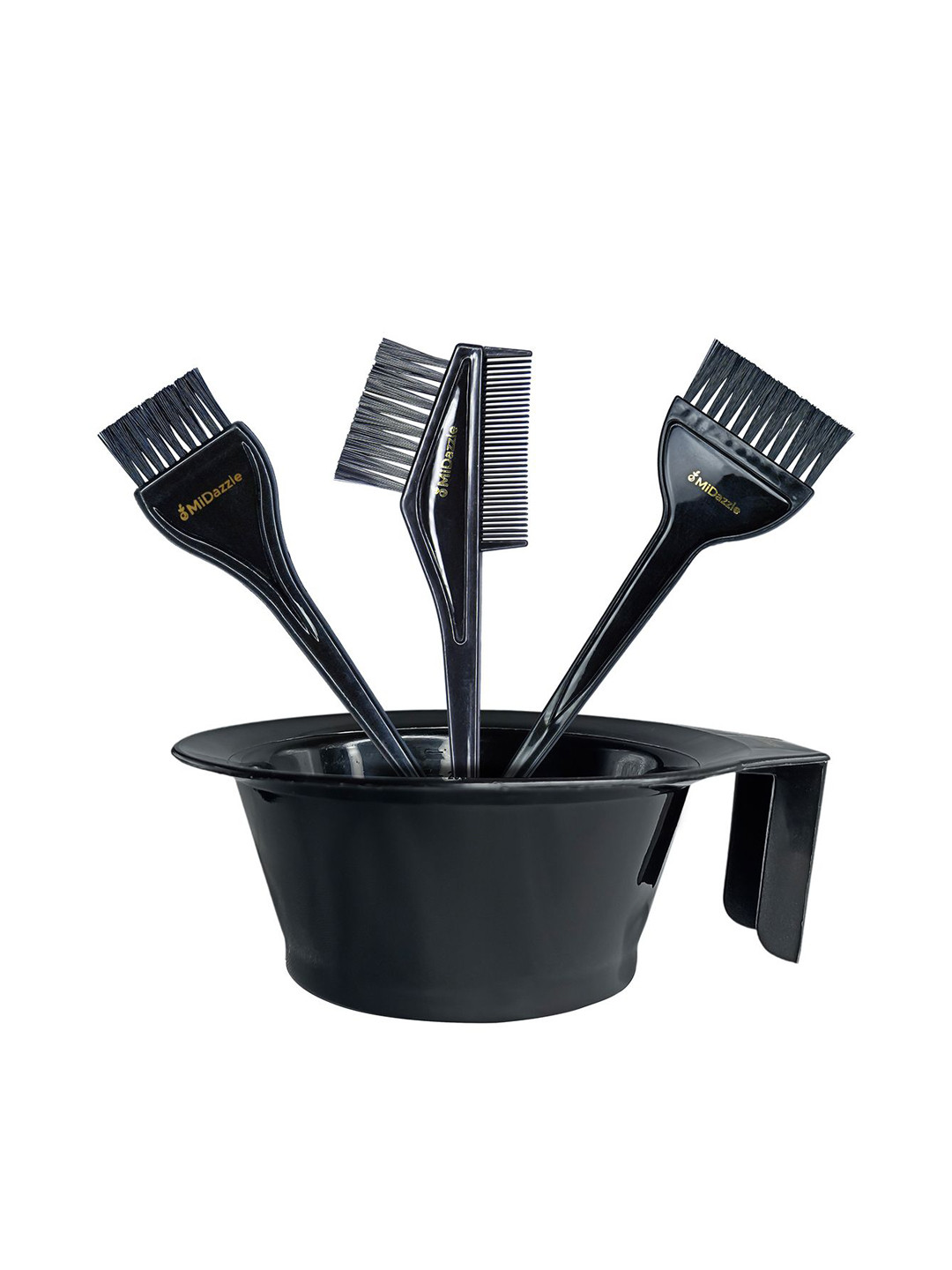 Midazzle Set Of 4 Professional Use Hair Coloring Dyeing Kit Brush With Bowl