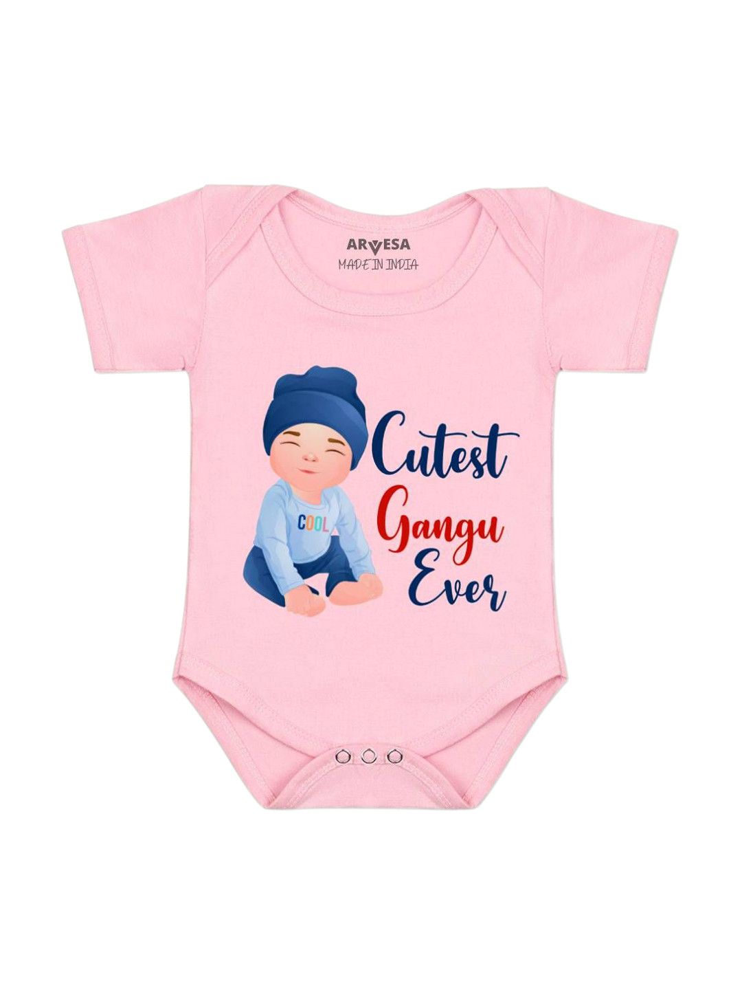 Arvesa Cutest Ganju Ever Printed Bodysuit