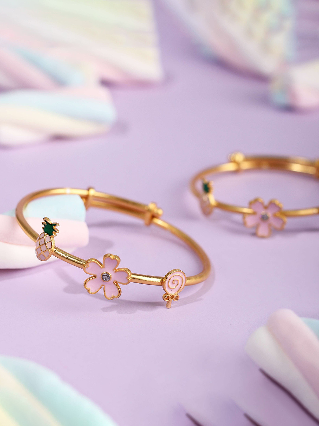 Elegante kids Infant Girls 925 Sterling Silver Bangle