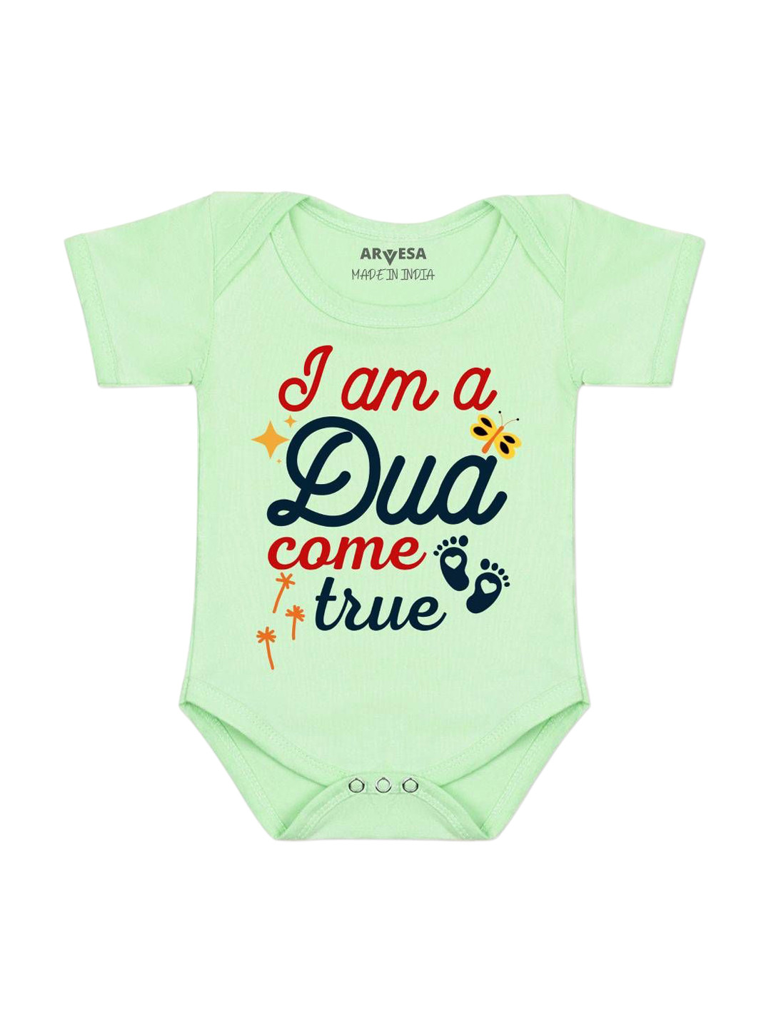 Arvesa I am Dua Come True Printed Bodysuit