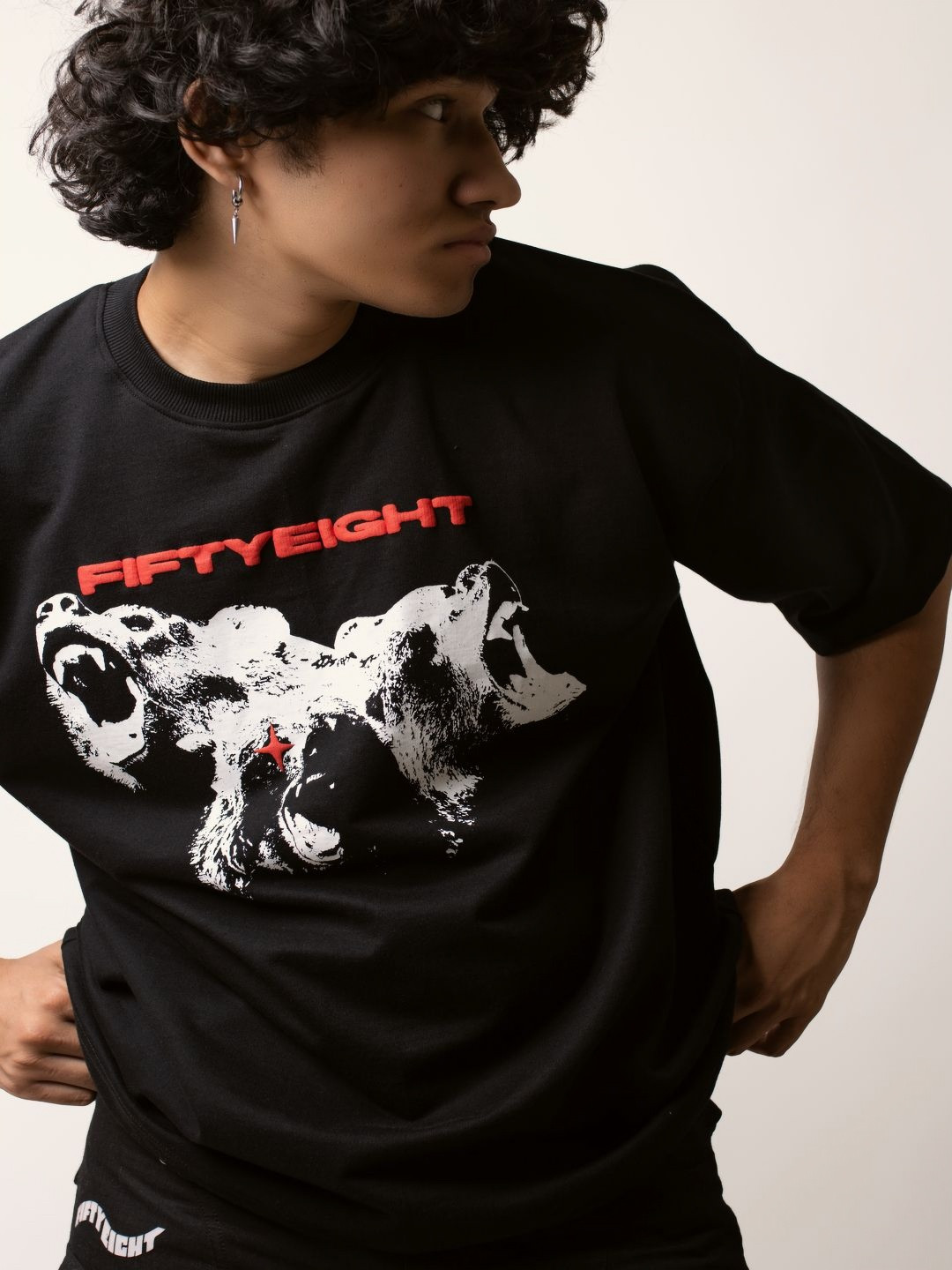 FiftyEight Men Printed T-shirt
