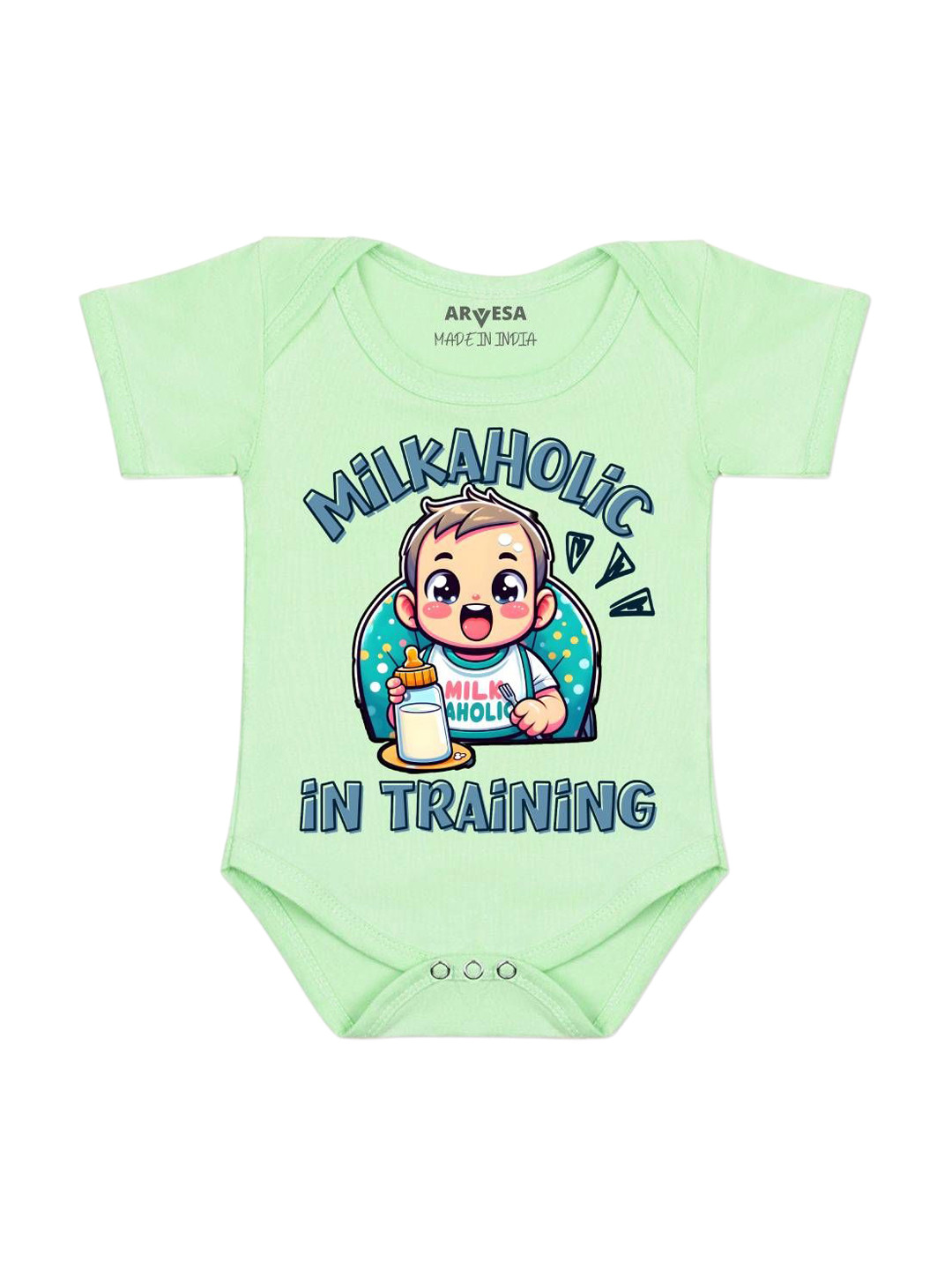 Arvesa Milkaholic Printed Bodysuit
