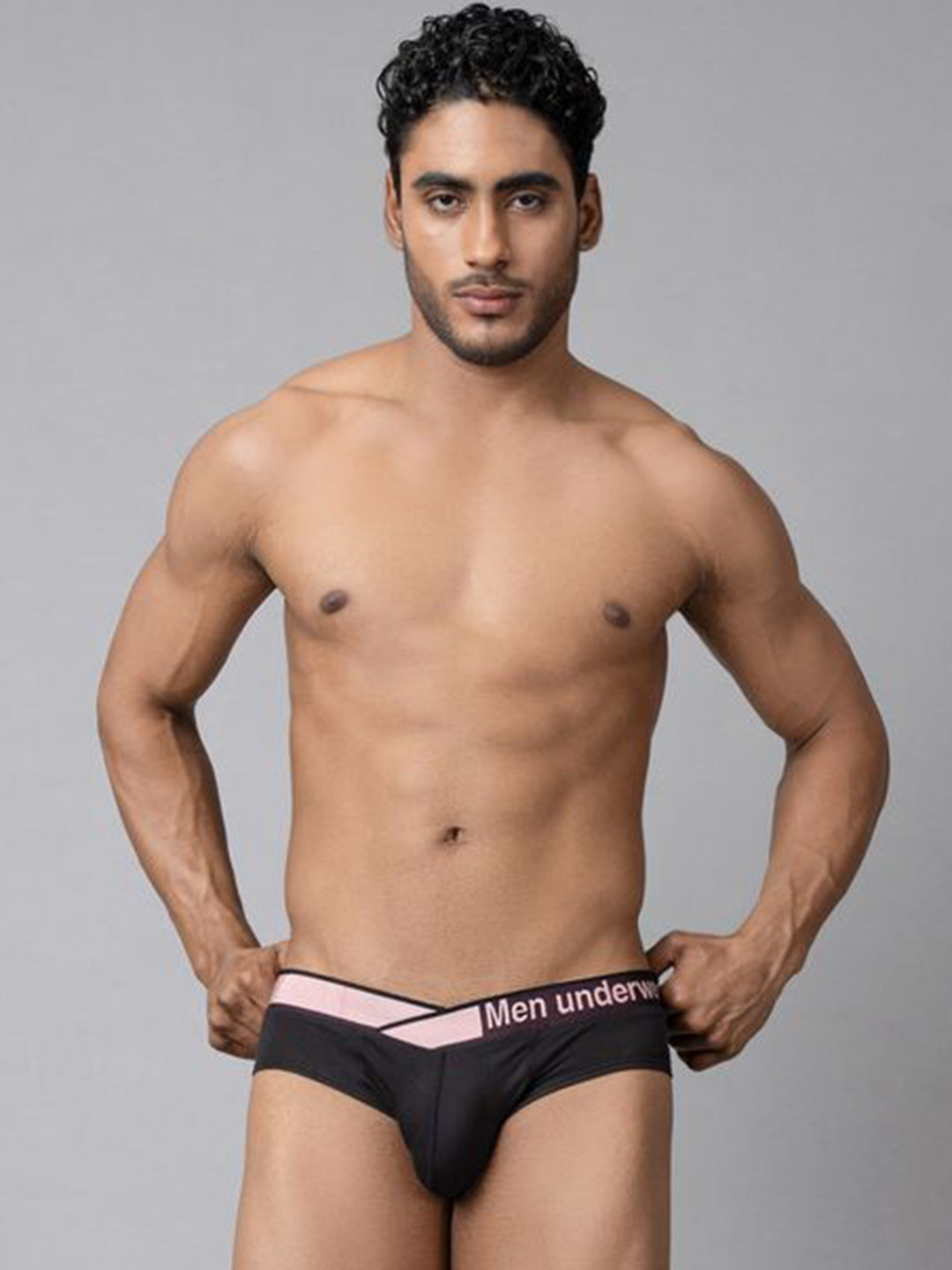 PUMP CLUB Mid-Ride Basic Brief ART230-Black-M