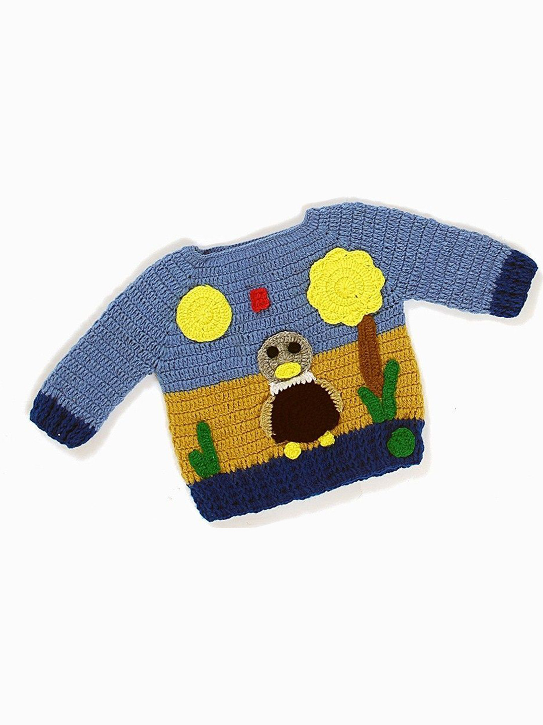 USHA ENTERPRISES Kids Cable Knit Woollen Pullover