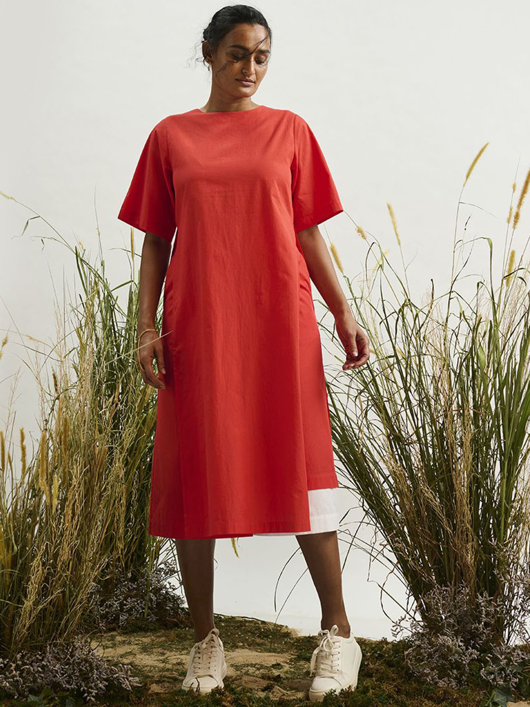 UNRUSH Red Top With Palazzo Co-Ords