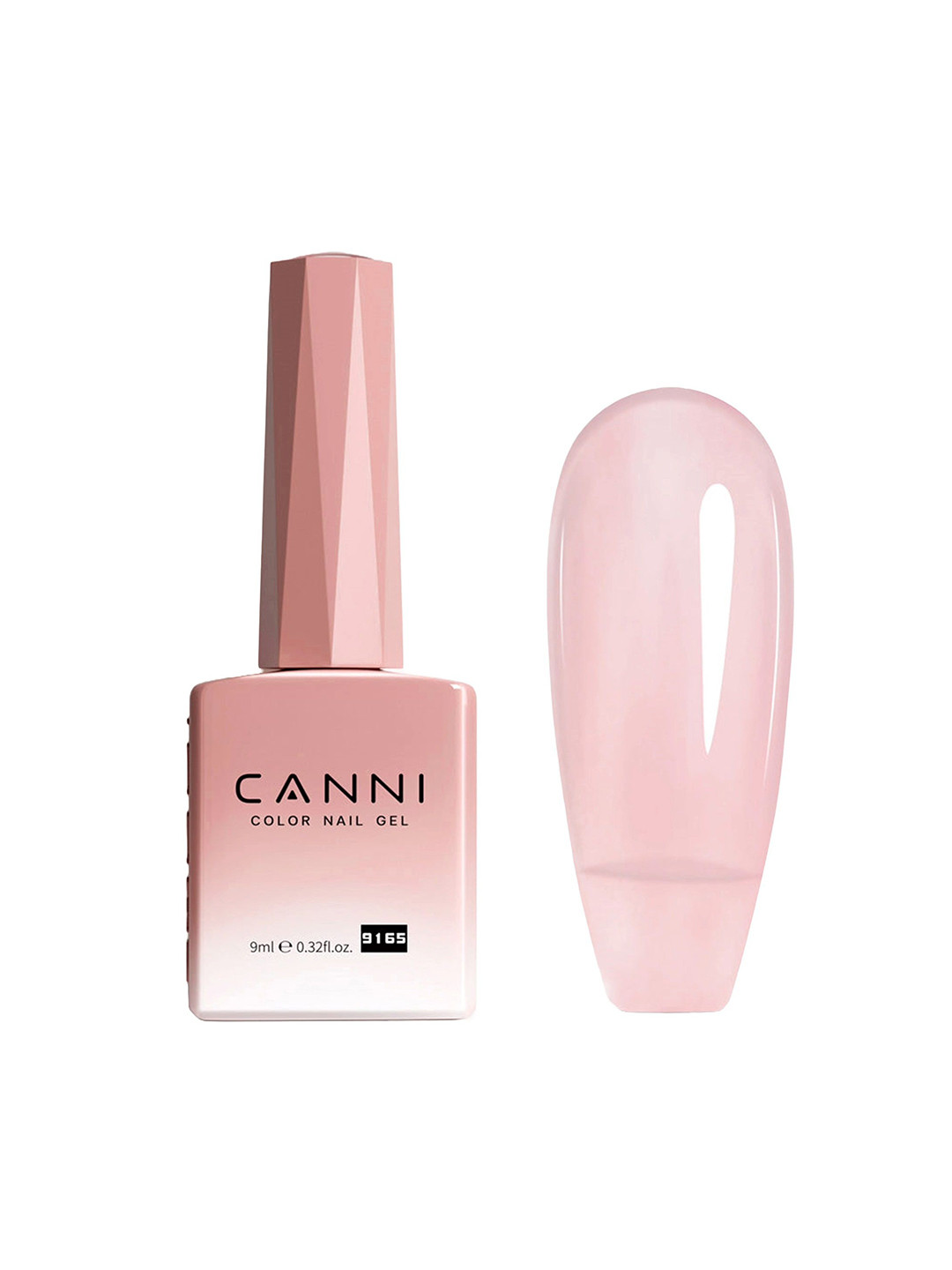 CANNI Hema Free UV Jelly Color Gel Nail Polish - 9 ml - 9165