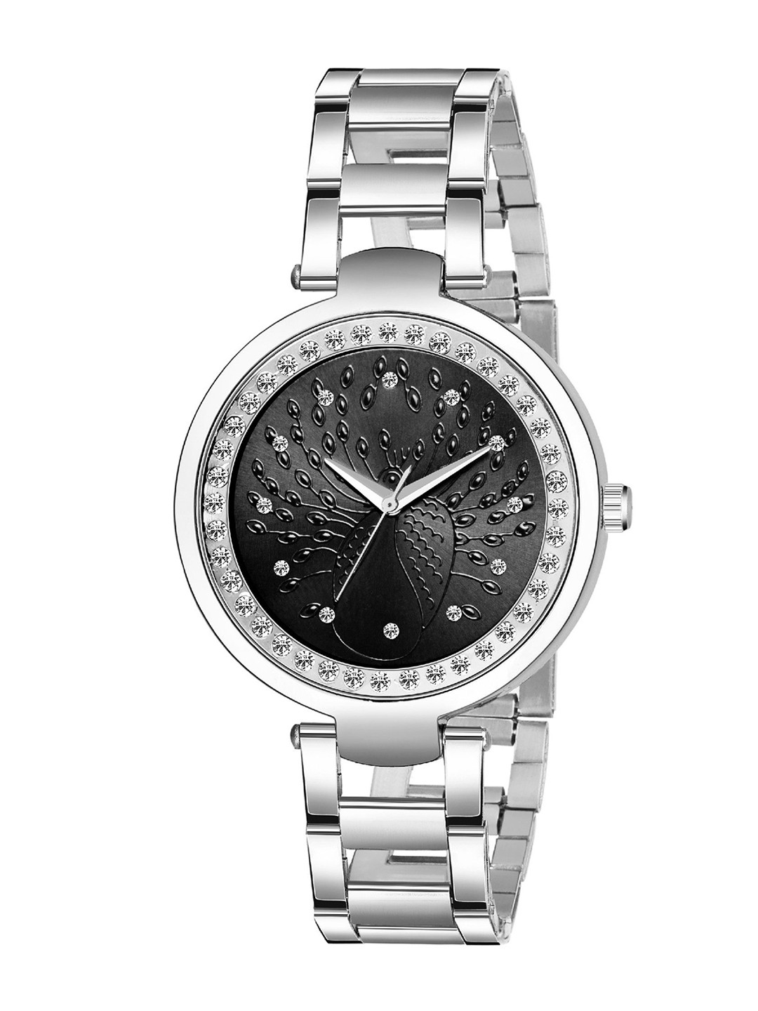 DOUBLERUN Women Dial & Bracelet Style Straps Analogue Multi Function Watch H05NMT-206