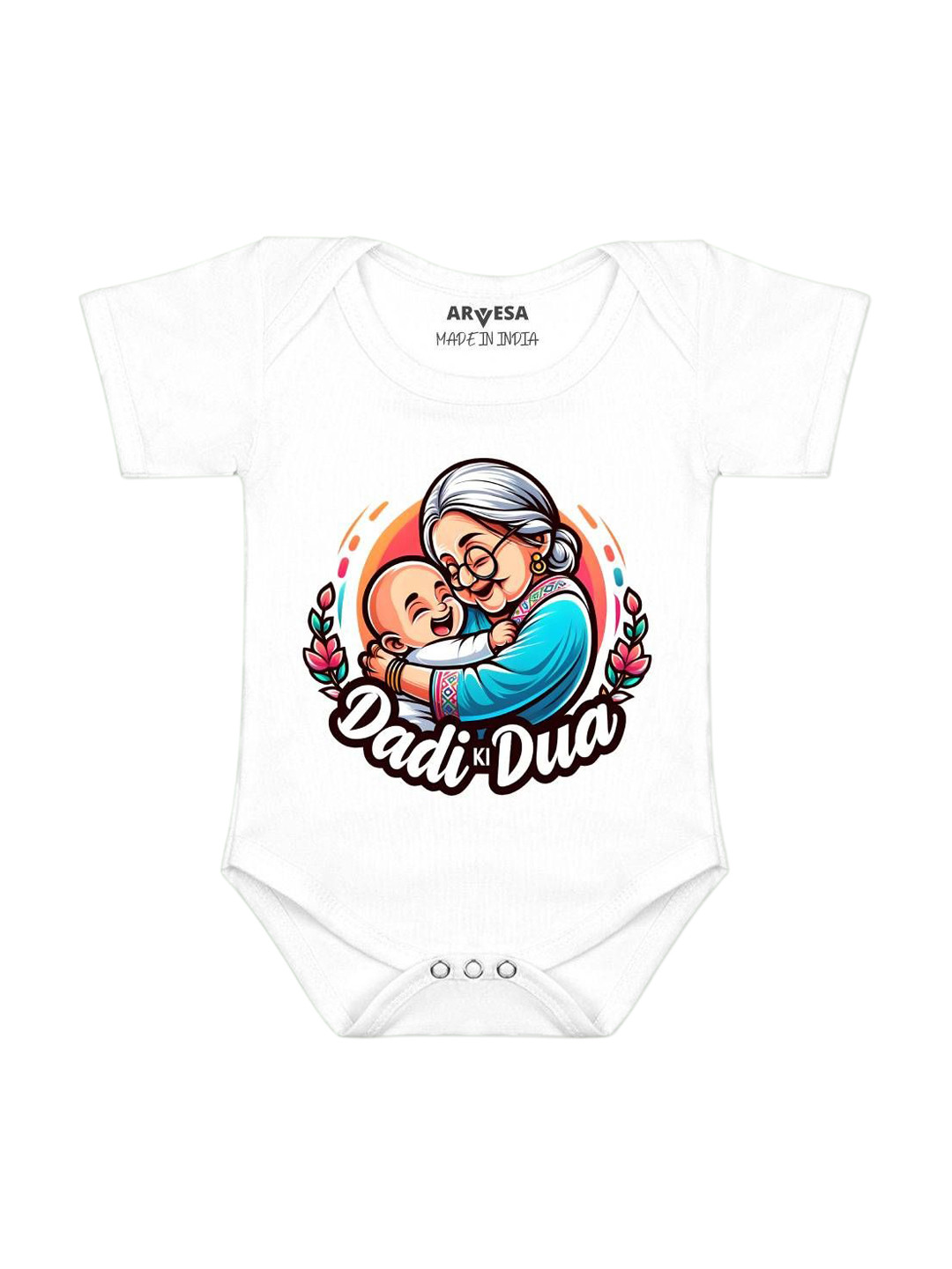 Arvesa Dadi Dua Printed Bodysuit