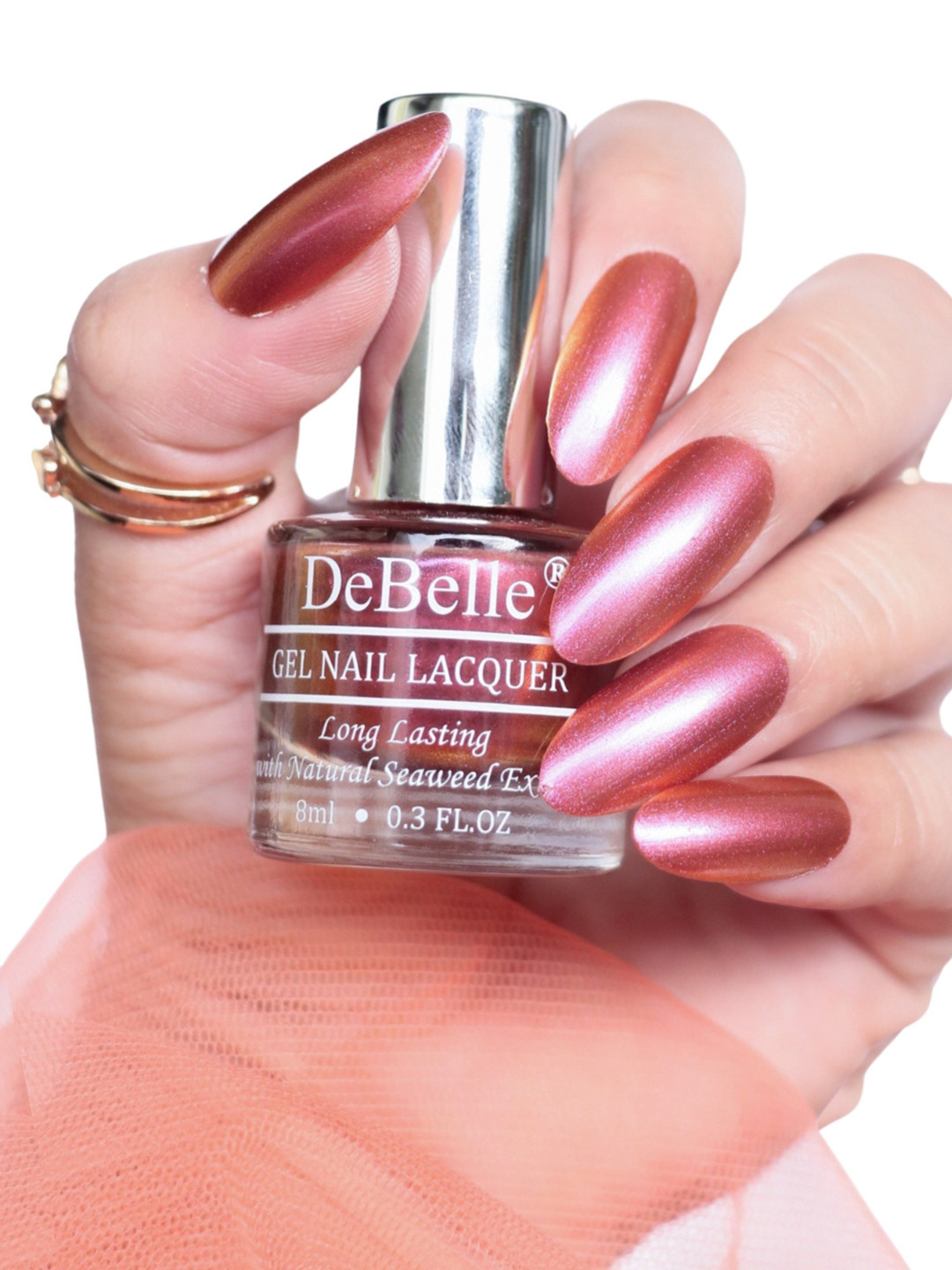 DeBelle Quick Dry Gel Nail Polish - 8 ml - Pink