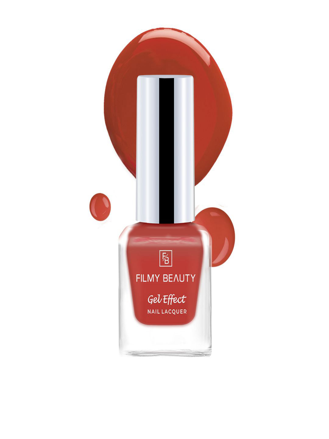 FILMY BEAUTY Glossy Gel Effect Nail Lacquer - 10 ml - Red