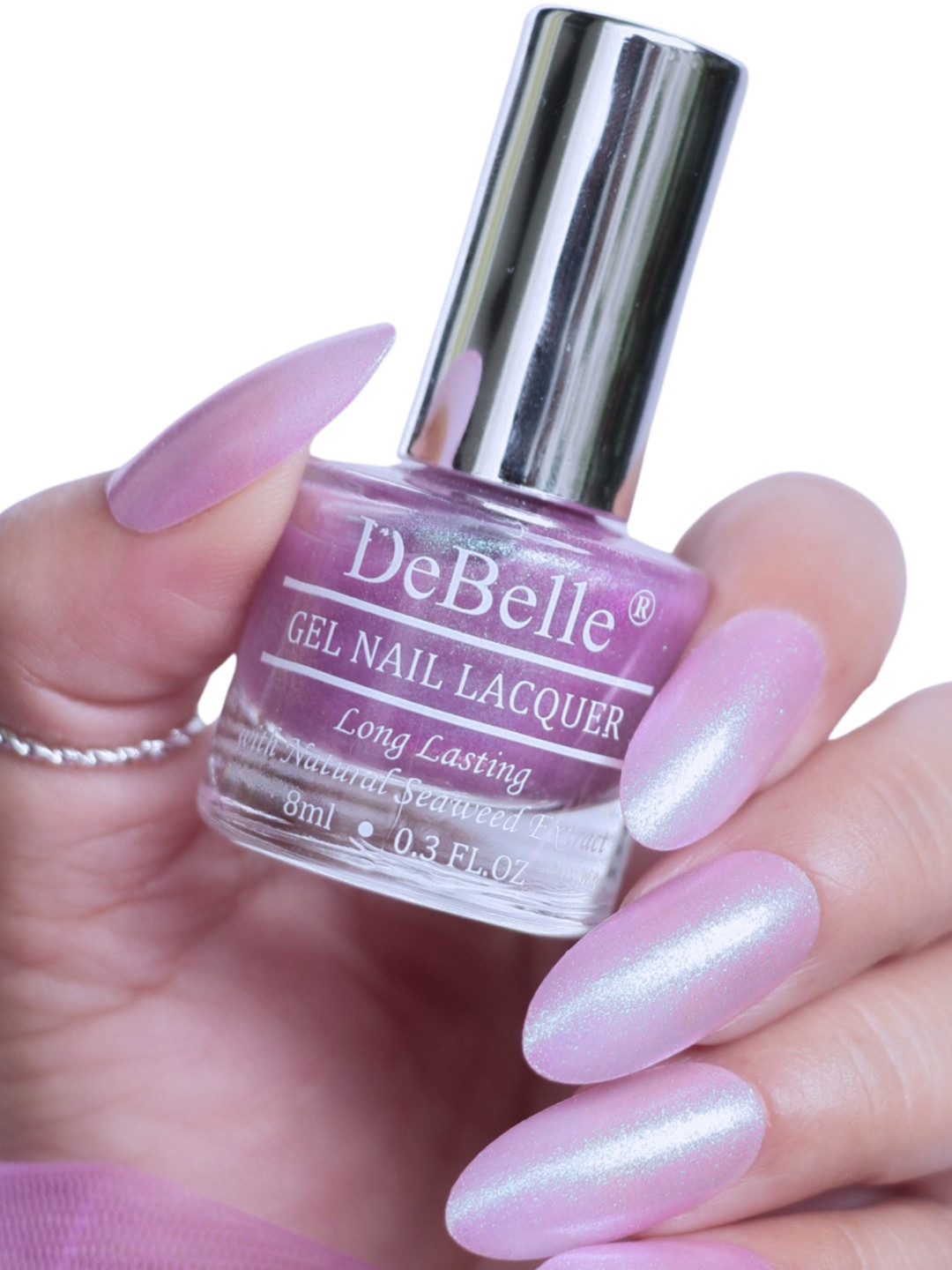 DeBelle Long Lasting Gel Nail Polish - 8 ml Shade - Pink
