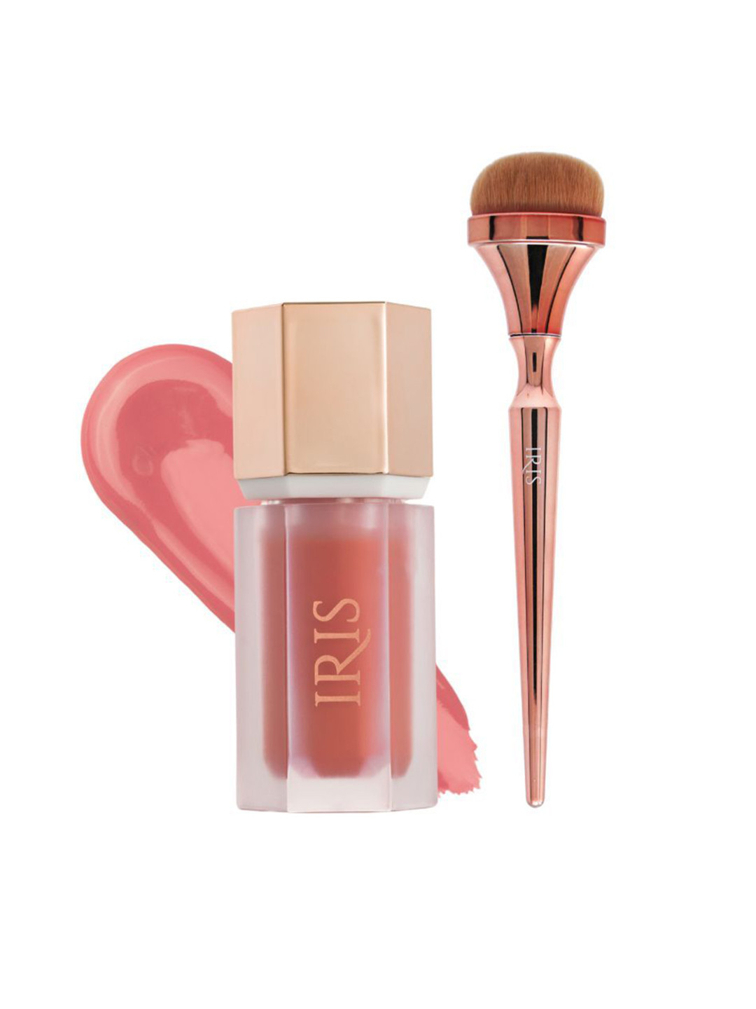 IRIS COSMETICS Set Of 2 Oh! So Chiseled Liquid Contour - 6 ml - She's Chic & Contour Brush
