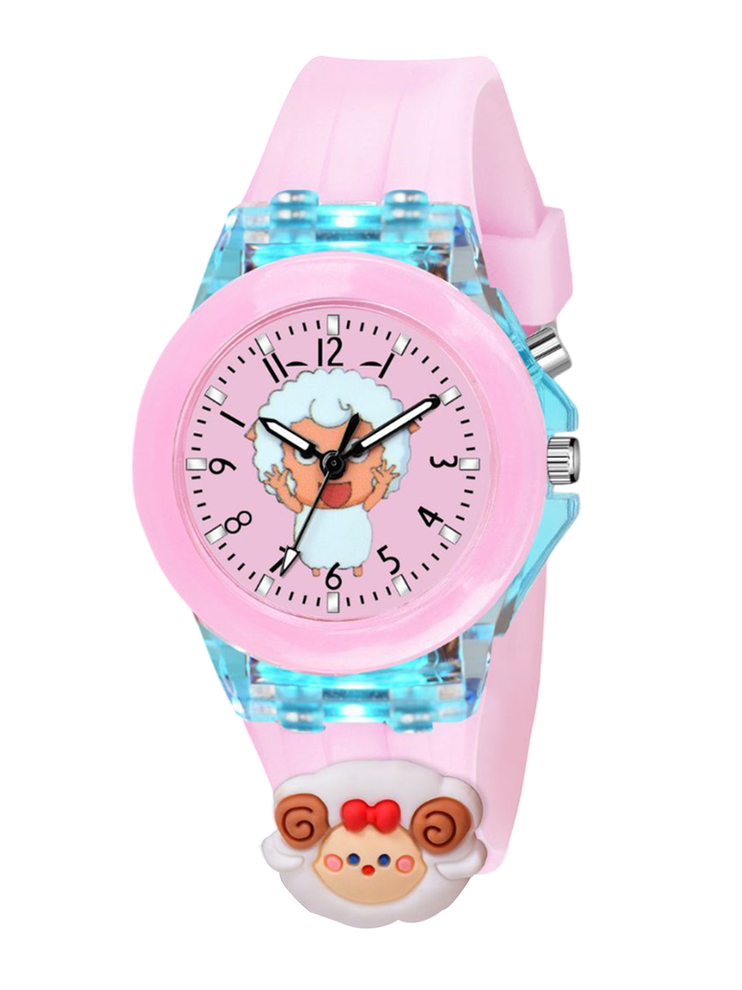 ON TIME OCTUS Girls Dial & Straps Analogue Multicolor Led Watch