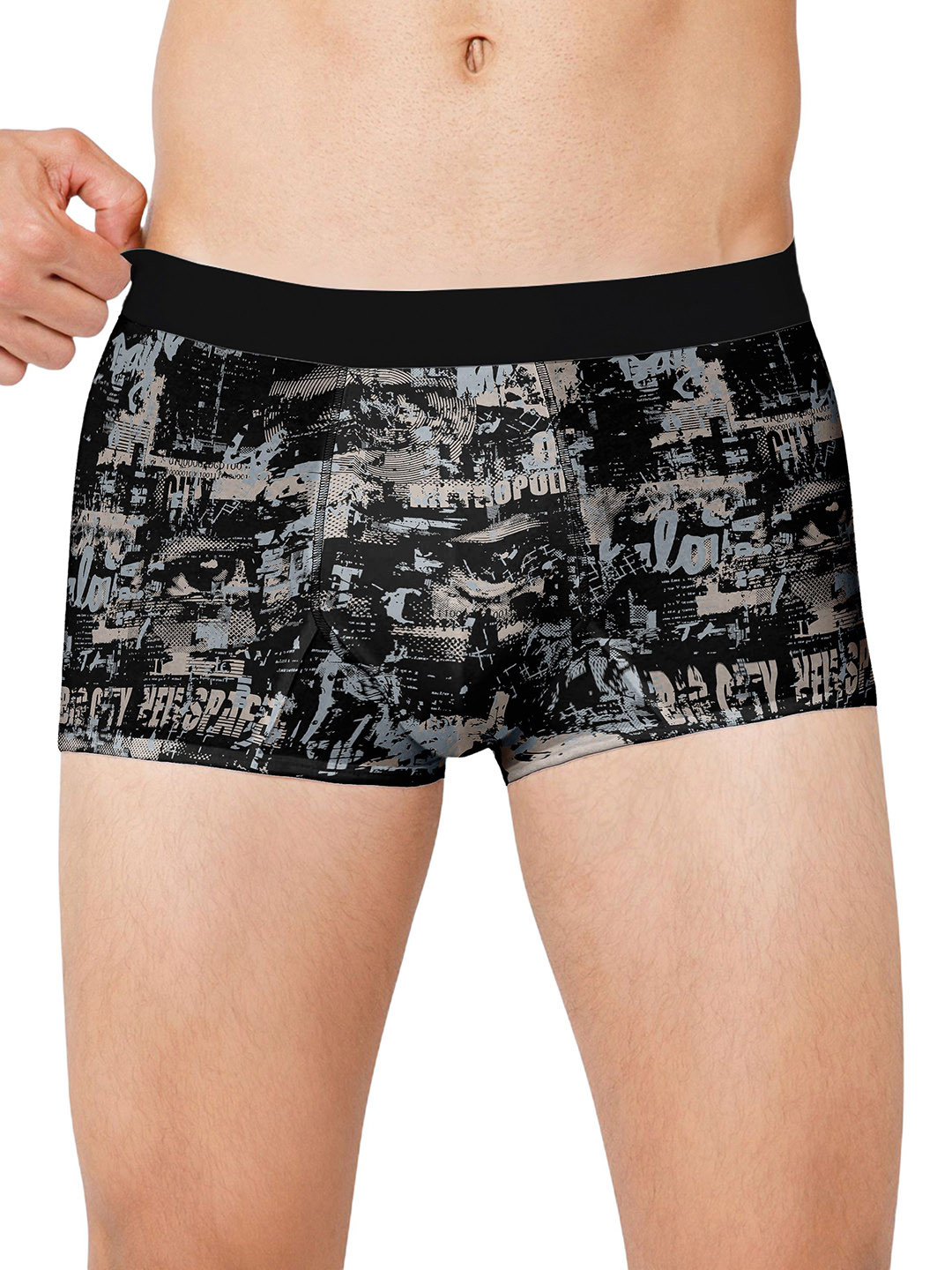 DEKLOOK Printed Outer Elasticated Short Trunks - UW_A5_52_Q1_S