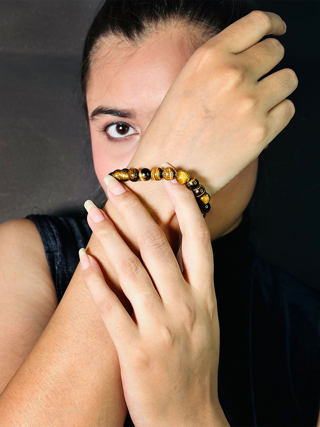 INARI SHINES Natural Tiger Eye Bracelet